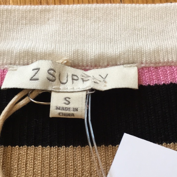 NWT striped sweater tank top - Picture 2 of 3